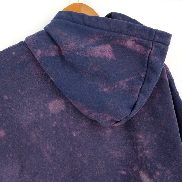 Carhartt Custom Dye Fleece Hoodie Sweatshirt M - Picture 7 of 10